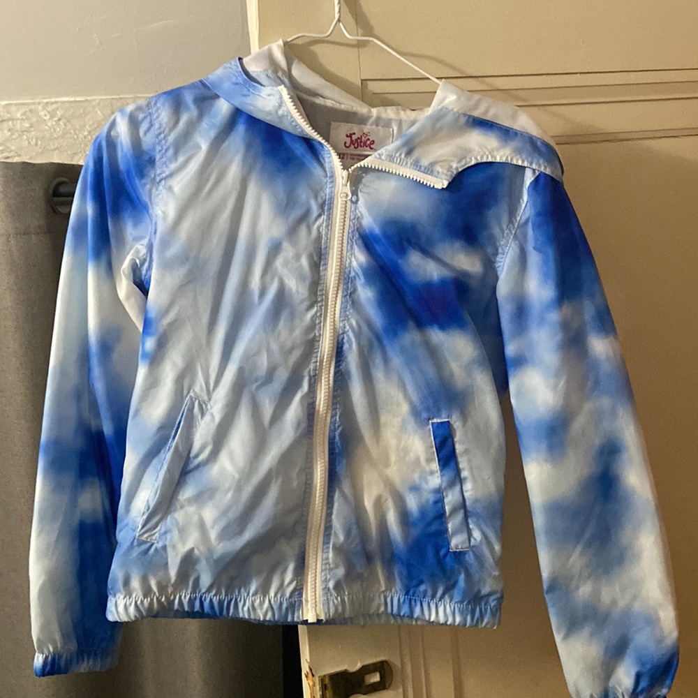Girls windbreaker jacket by Justice